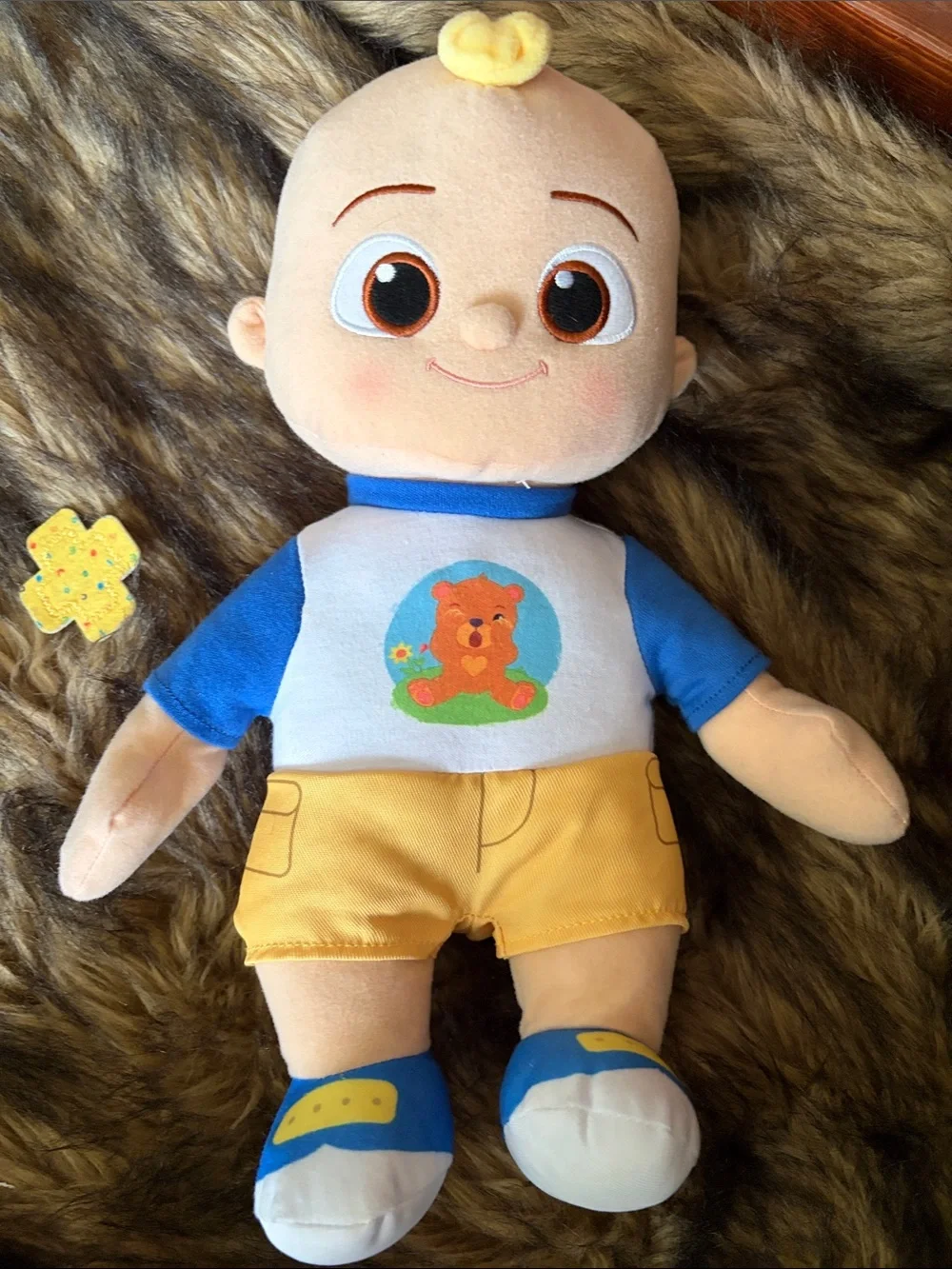 CoComelon 12” Interactive Boo Boo JJ Talking Light Up Stuffed Plush Doll
